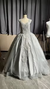 <span class=keywords><strong>Vestidos</strong></span> de Quinceañera Económicos con Hombros Descubiertos Corte Princesa en Tul Azul Rey para Venta al por Mayor Vestido de Graduación - Product Image 4
