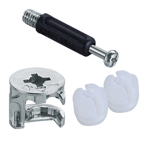 Sujetador de partición de muebles JN, armario, ordenador, escritorio de oficina, tablero, enlace, tornillo para muebles, conector tres en uno - Product Image 6