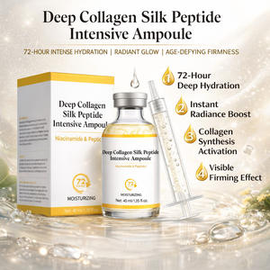 Ampoule de collagène profond de haute qualité, peptide de soie, anti-rides, lissage des ridules, fermeté et élasticité de la peau, essence. - Product Image 4