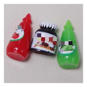 Mini bouteille de <span class=keywords><strong>ketchup</strong></span> en résine, nourriture miniature <span class=keywords><strong>fantaisie</strong></span>, bouteilles de <span class=keywords><strong>ketchup</strong></span>, jeu de cuisine d'imitation, accessoires de fête, jouets pour maison de poupée - Product Image 6
