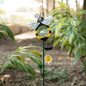 Lampe solaire LED pour jardin, lumière décorative extérieure, résistante à l'eau, alimentée à l'énergie solaire, pour cour et patio - Product Image 2