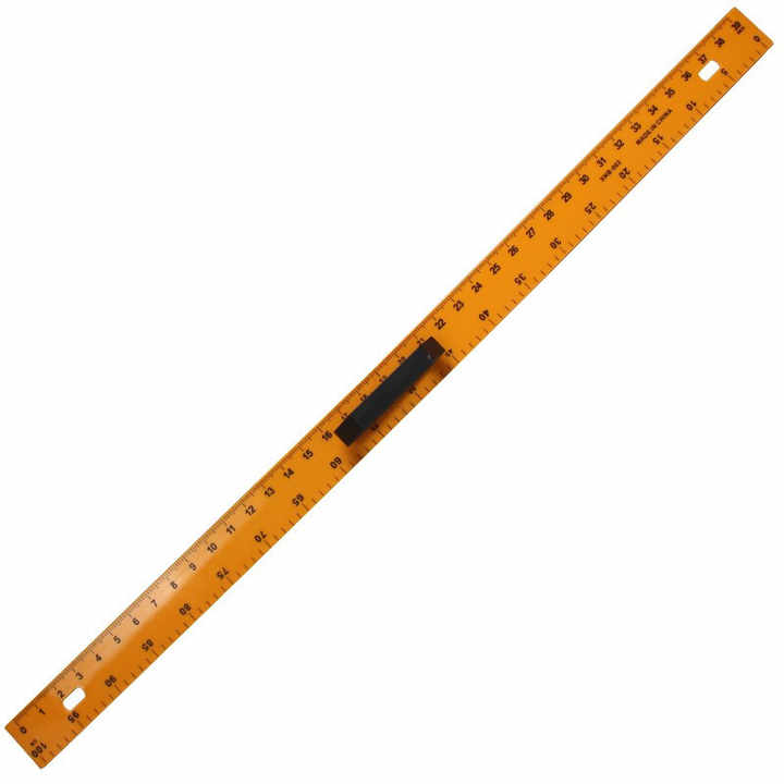 XR Blackboard Magnetic Ruler One 1 Meter 1m Long Ruler Split Plastic ...