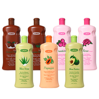 UUKKG Vente en gros de lotion corporelle personnalisée à l'extrait naturel de papaye, canneberge, lait de cacao, nourrissante, adoucissante pour les peaux sèches, soin du corps