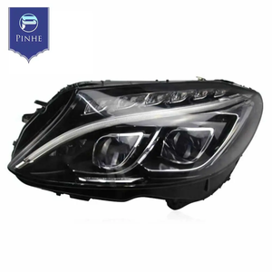 Faro delantero Original usado para Benz <span class=keywords><strong>clase</strong></span> C W205, faro delantero LED de xenón genuino C205 C350 C32 <span class=keywords><strong>AMG</strong></span> - Product Image 3