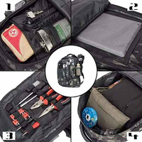 Sac à dos tactique pour hommes, pour le travail, l'école, le camp, la chasse et la randonnée, sac à dos camouflage pour le voyage