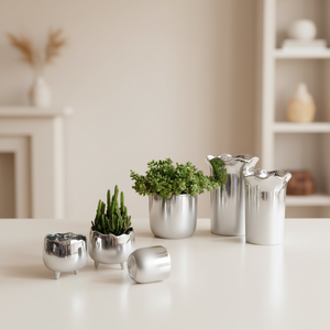 أواني زهور معدنية مخصصة حسب الطلب للديكور الداخلي للمنزل والحديقة والمتجر - Product Image 3