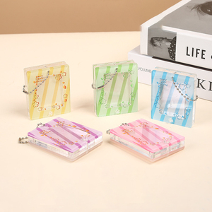 Spot wholesale acrylic photo frame pendant <b>keychain</b> 1 inch photo bag pendant beautiful diy decorative pendant - Product Image 1