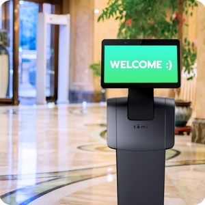 Nhà y tế thông minh Chẩn Đoán từ xa thông minh Telepresence <span class=keywords><strong>Robot</strong></span> gia đình Welcom <span class=keywords><strong>Robot</strong></span> - Product Image 4