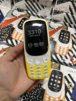 Fabricante de Suministro Directo, Teléfono Celular Nokio 3310 de 2.4 Pulgadas, 2G 3G, Doble SIM, Tipo Barra