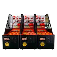 Machine de tir au basket-ball électronique à pièces, pliable, jeu d'arcade, simulation de tir au basket-ball, machine d'arcade