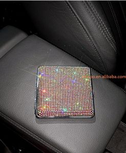 Prix usine brillant Cigarrate étui Portable mince Bling strass boîte à cigarettes support exquis peut contenir 20 tabac - Product Image 4