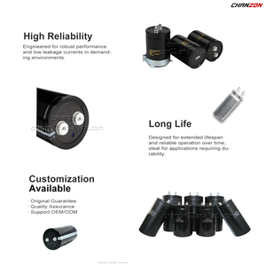 Condensateur électrolytique en aluminium à borne à vis en gros 180V 350V 400V 450V 500V 550V tous les grands condensateurs à boulon VDC UF - Product Image 2