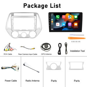 Autoradio Android Podofo 9 pouces, CarPlay sans fil, Android Auto, GPS, RDS, HIFI, prise en charge <span class=keywords><strong>de</strong></span> la caméra AHD pour <span class=keywords><strong>Hyundai</strong></span> <span class=keywords><strong>I20</strong></span> 2012-2014, vente en gros - Product Image 6