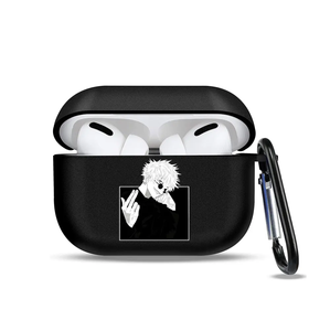 Étui pour <span class=keywords><strong>AirPods</strong></span> Jujutsu 1 2 3 <span class=keywords><strong>Pro</strong></span> avec logo personnalisé imprimé sur TPU mat - Product Image 5