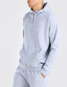 Wholesale <b>Plain</b> Jogging Long Sleeeve Slim Fit Sweat Suit High Quality Lite <b>Grey</b> Tracksuit Streetwear Sweat suit for <b>men</b> - Product Image 5