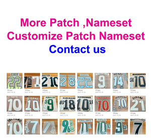 Parches Termoadhesivos con Nombre y Número de Lees Kang-in VITINHA para Camisetas de Fútbol, 2025 2026 - Product Image 5