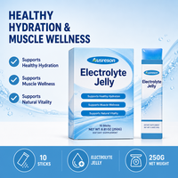 Ausreson Gelée Énergisante Végétalienne Naturelle pour Adultes : Complément Sportif à Électrolytes pour une Réhydratation Rapide et la Récupération Énergétique