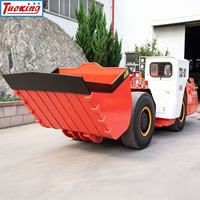 Scooptram: Configuración flexible y adaptable. Compacto y fácil de operar. Para minería subterránea a pequeña y mediana escala.