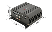 Nouveau produit Mini classe D Double PCB amplificateur de voiture Compact 12 V Super Performance amplificateur Audio de voiture 100 Watt 400.4