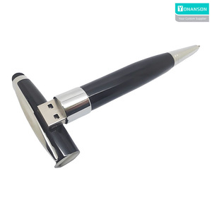 Kim Loại Bút 3 Trong 1 2.0 4GB 8GB 16GB USB Flash Drive Biểu Tượng Tùy Chỉnh USB C 3.0 32GB 64GB Bút Drive 128GB OTG USB Memory Stick Stylus - Product Image 5