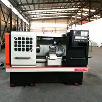 Tour CNC horizontal SMTCL CAK6150 léger à double broche automatique/manuel à banc plat Fanuc haute productivité d'occasion à bas prix