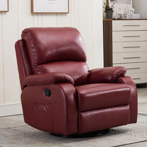 बहु कार्यात्मक इलेक्ट्रिक स्पेस कैप्सूल डिजाइन नकली चमड़े + वास्तविक चमड़े की सामग्री आलसी आराम सरल फ्रेम - Product Image 1