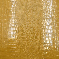 Tissu en cuir synthétique pu crocodile en cristal pour sacs sacs à main bagages portefeuille