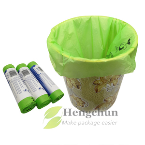 Sac poubelle biodégradable vert 100% amidon de maïs pour la maison - Product Image 3