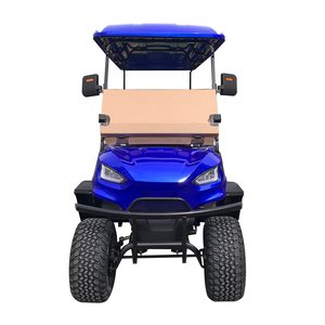 Penjualan Terbaik Panel surya bertenaga 2 4-tempat duduk listrik Golf mobil 60V baterai Lithium listrik Off-Road Golf Cart - Product Image 2