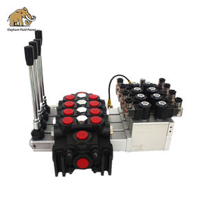 DCV140, 4 BANCO, 24 В гидравлический клапан, регулирующий клапан, ручное управление - Product Image 2