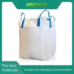 食品グレード 500kg-2000kg 1-2トン FIBCビッグバッグ 100%バージンPPジャンボバルクバッグ - Product Image 2
