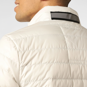 Chaqueta de plumón personalizada para hombre de fábrica al por mayor, chaqueta cálida acolchada para exteriores a prueba de viento de talla grande para hombre - Product Image 1