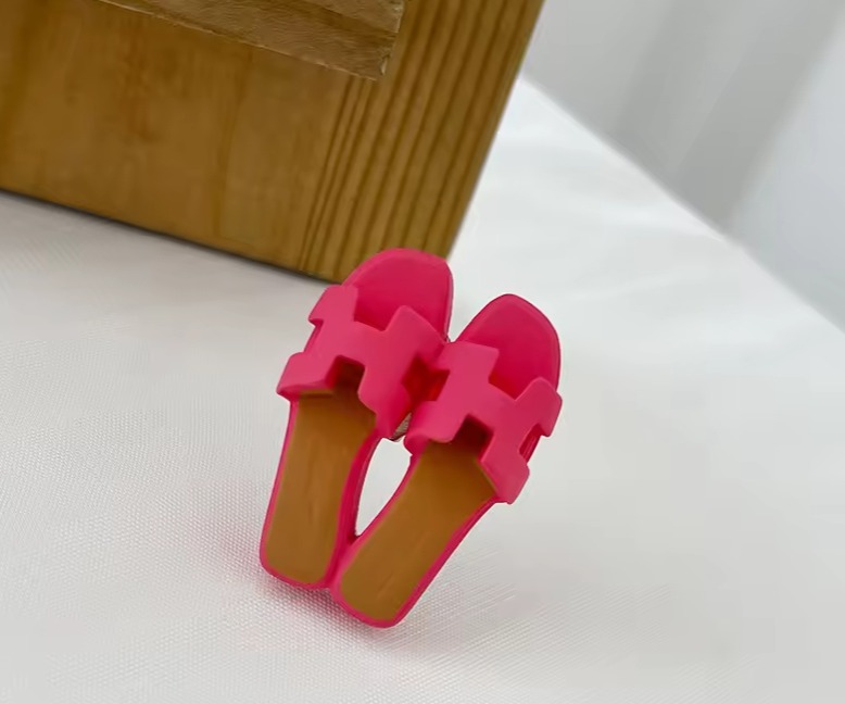 Zapatillas marrones rosas