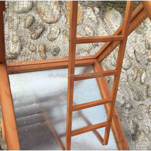 SDB005 Grande Voliera Moderna da Esterno in Legno per Uccelli, Gabbia Spaziosa per Pappagalli e Parrocchetti - Product Image 4