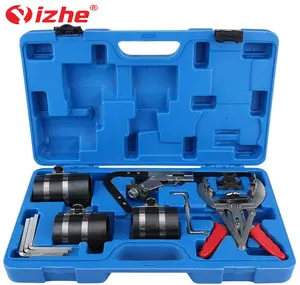 Piston Ring Compressor Tool, Professional Piston Clamp Tool Set Piston Ring Compressor