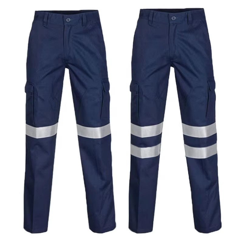 Double reflective navy blue fg-08d