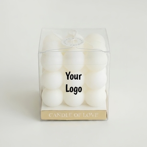 Velas Aromáticas Premium <span class=keywords><strong>con</strong></span> Aroma Cálido, Colores Pastel, Diseño en Forma de Burbuja Grande, Caja Transparente, Velas Novedosas para Decoración de Sala de Estar - Product Image 5