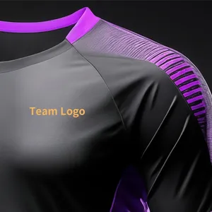 Uniformes de Fútbol para Adultos al por Mayor YINCH, Camisetas de 220 g/m² de Secado Rápido, Traje de Fútbol Transpirable, Conjuntos de Camisetas de Fútbol Cortas para Hombre - Product Image 2