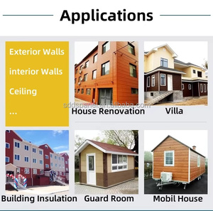 Giá rẻ và chất lượng cao gỗ/gạch/sóng mô hình Composite cách nhiệt Polyurethane giá Tấm bánh sandwich tấm lợp ngói Bảng điều chỉnh - Product Image 6