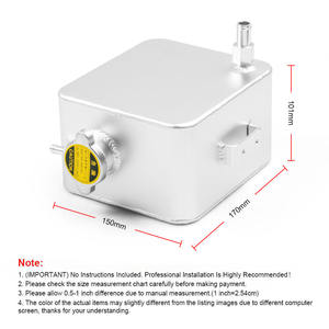 Tanque de Refrigerante para Automóvil de Aleación de Aluminio de 2L con Tapa Reciclable, Botella de Desbordamiento de Agua, Tanque de Expansión y Desbordamiento Ecológico - Product Image 4