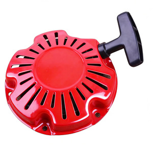 Arrancador de disco manual para Honda GX100 GXR120, pieza de repuesto de plástico rojo - Product Image 3