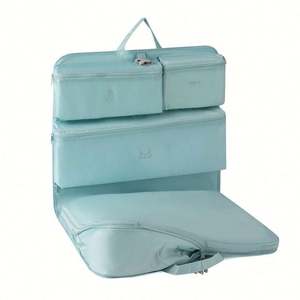 Bolsa de almacenamiento de equipaje con múltiples bolsillos, gran capacidad, bolsos de viaje colgantes, bolsa para ropa - Product Image 2