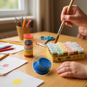 Tempera Paint 25Ml 24 Colors Art Supply For Crafting And Painting - Product Image 2