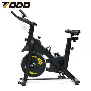 TODO Équipement de fitness de salle de sport intérieure à usage domestique Volant d'inertie 10kg en acier pour <span class=keywords><strong>vélo</strong></span> <span class=keywords><strong>Poignée</strong></span> de siège réglable Capacité de 120kg Écran LCD - Product Image 2