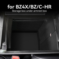 Boîte de rangement en silicone pour accoudoir, prix usine, pour BZ4X BZ C-H 2026, accessoires intérieurs, organisateur de rangement de voiture, TPE étanche