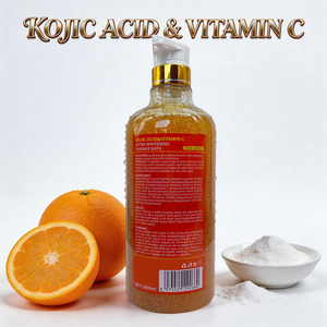 Gel Douche Éclaircissant Naturel aux Herbes, Élimine Vergetures et Taches, Détoxifie et Illumine la Peau, Lavant Corporel à l'Acide Kojique et Vitamine C - Product Image 6