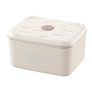 Lonchera Rectangular de Plástico, de un Solo Compartimento, Portátil, a Prueba de Fugas, Libre de BPA, Tamaño M 1-3L, Estilo Simple - Product Image 1