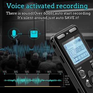 Accepter <span class=keywords><strong>enregistreur</strong></span> vocal PCM à coque métallique en alliage de Zinc activé numériquement Audio personnalisé - Product Image 4