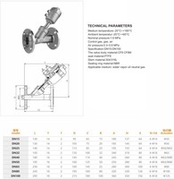 Vanne à siège incliné sanitaire QINFENG 304 316 de type Y à raccord Tri-Clamp, à commande automatique pneumatique pour vapeur, port de 1/2 à 2 pouces, -10~+180°