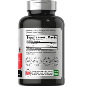 <span class=keywords><strong>Capsule</strong></span> di L-Arginina a Marchio Privato OEM |   Integratore per Uomini e Donne, Vegetariano, Non-OGM, Senza Glutine - Product Image 2